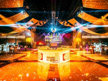 eventdeco-hilton prague-golden party-realiizace