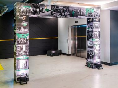 Eventdeco-Forum Karlín-Hopi-dekorace na míru-výroba