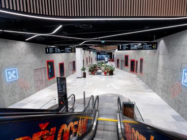 Eventdeco_Westfield Černy Most_instalace_tunel